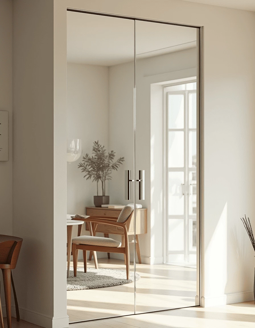 Зеркальные двери 7732 от Московской зеркальной фабрики на Нагорной 17