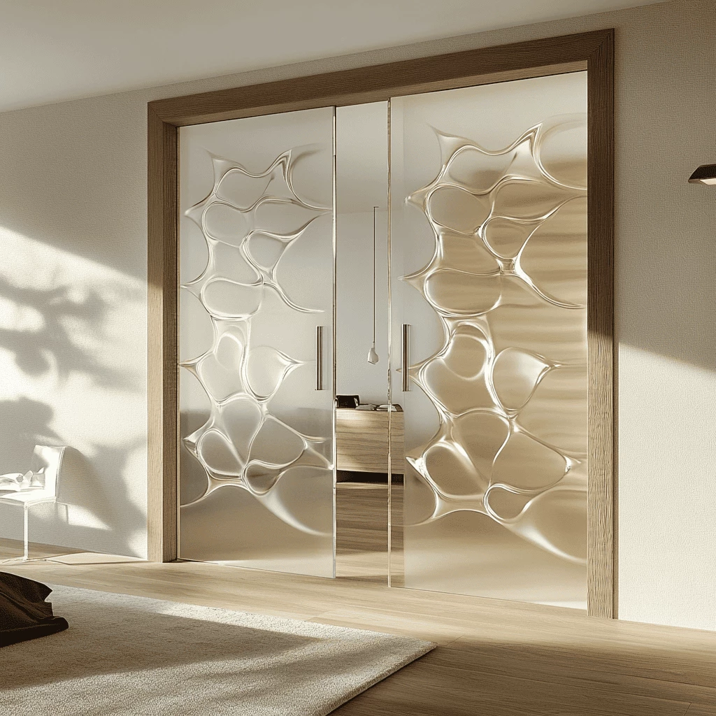 Двери триплекс 7730 от Московской зеркальной фабрики на Нагорной 17